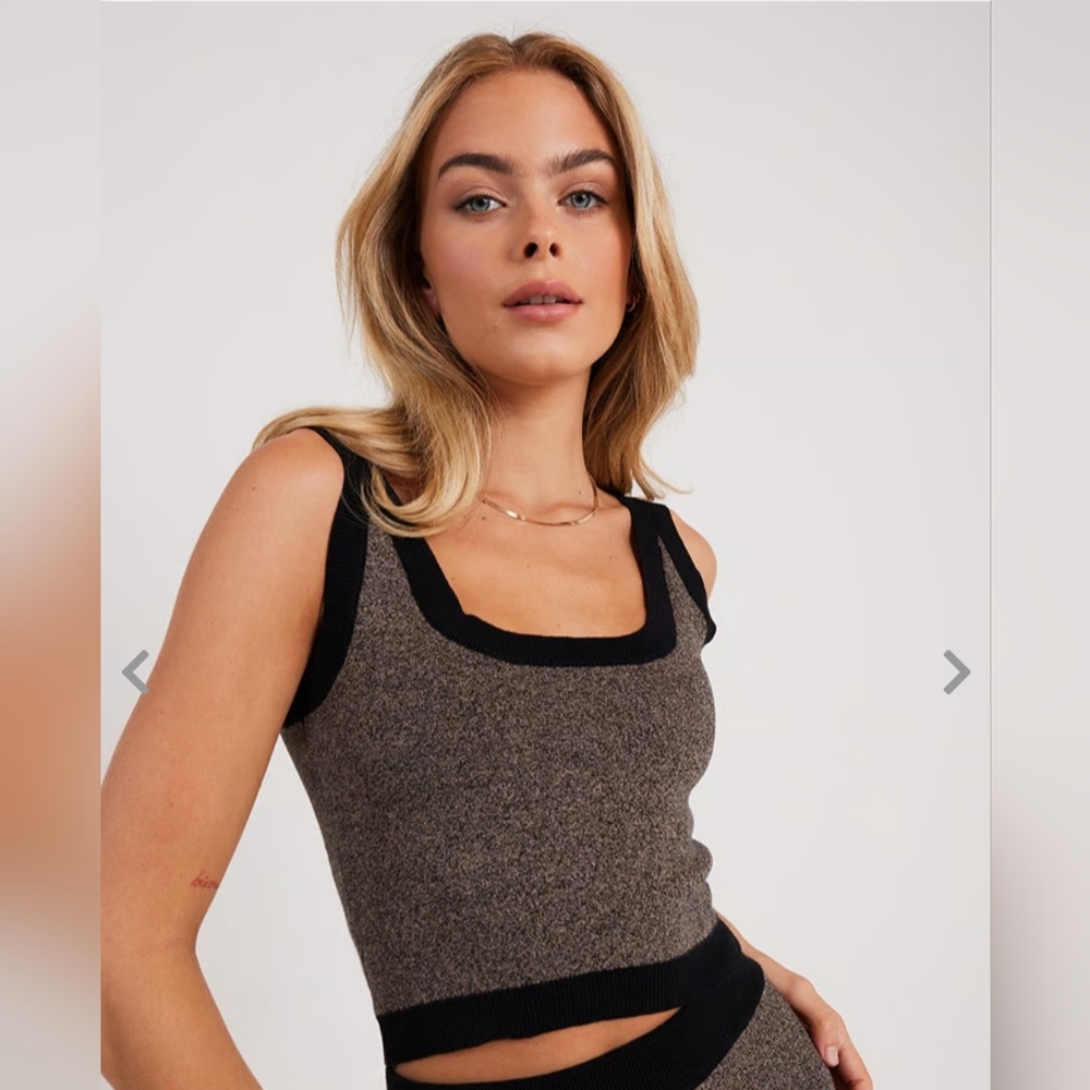 NWT Nude Lucy Nude Active Knit Tank